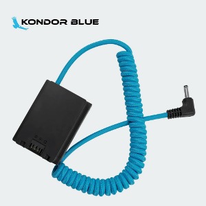 KondorBlue 콘도블루 소니 A7/FX3/FX30 NP-FZ100 더미 배터리 케이블 1.35/3.5 DC MALE KB_DC_FZ100_DB